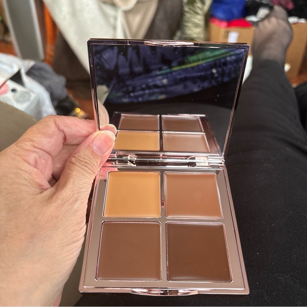 Ace beauty ultimate face sculpt palette 4 shades highlight define contour bronze